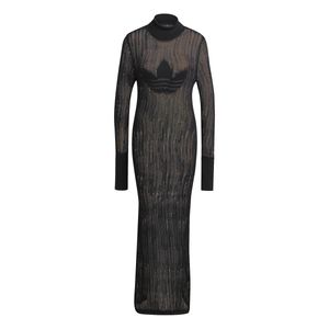 IS0385 ADIDAS APP KNIT TRFL DRESS FEMALE