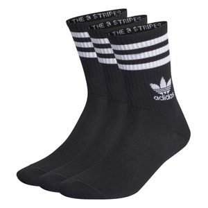 CALCETINES ADIDAS MID CUT CRW HOMBRE NEGRO IL5022