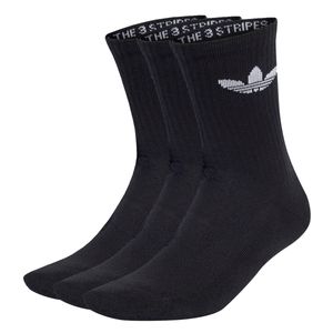 CALCETINES ADIDAS TRE CRW SCK 3PP HOMBRE NEGRO IJ5613