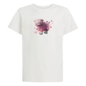 T-SHIRT ADIDAS X MINECRAFT JUVENIL M BLANCO JZ9936